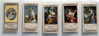 Full Set of 25 Cigarette Cards: Bygone Beauties (1914) 