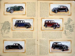 2 Full Sets of 25 Cigarette cards Motor Cars (1922) First Series & Second Series 