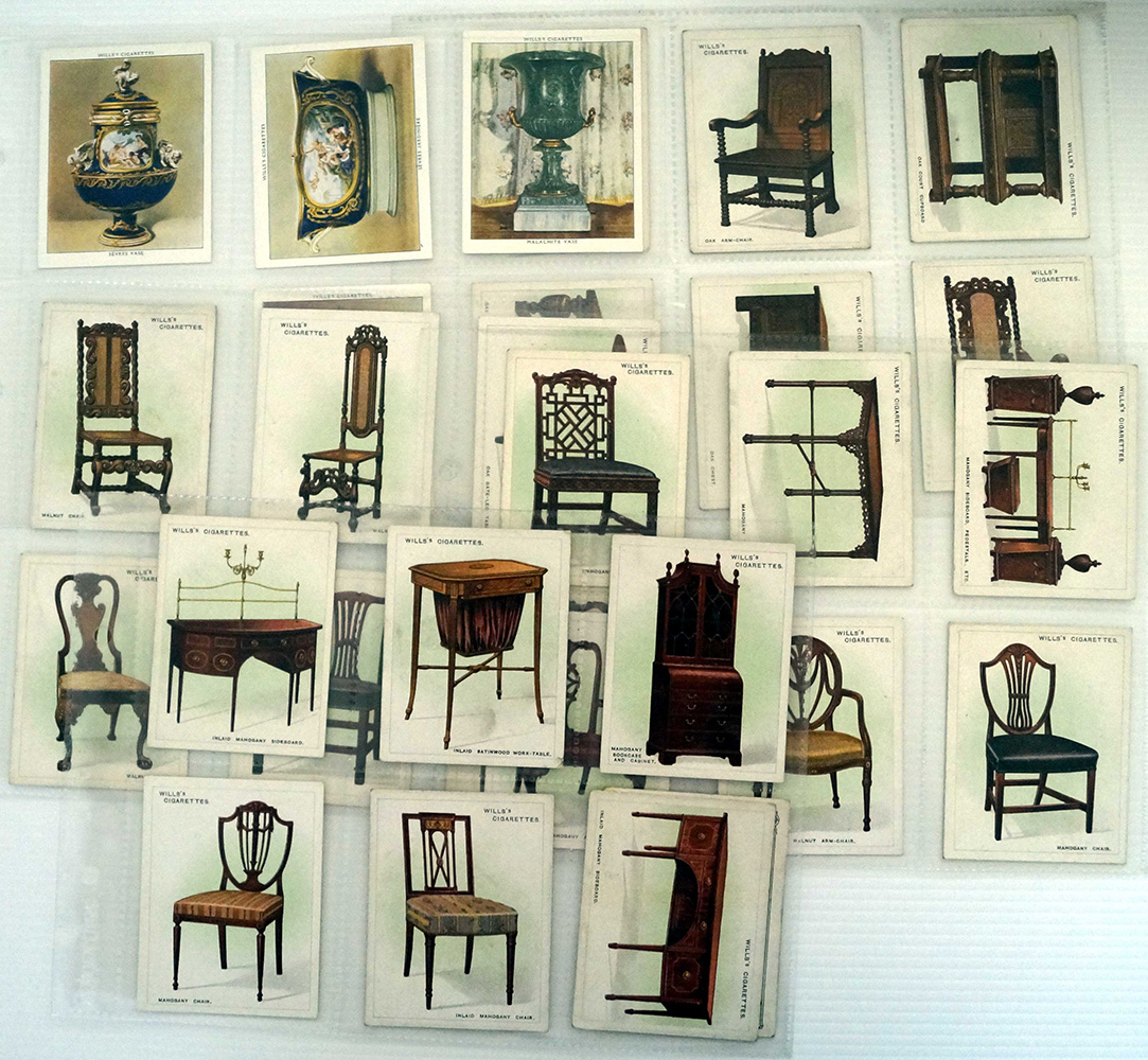 Old Furniture (First Series)  Set of 25 cards (1923) at The Book Palace