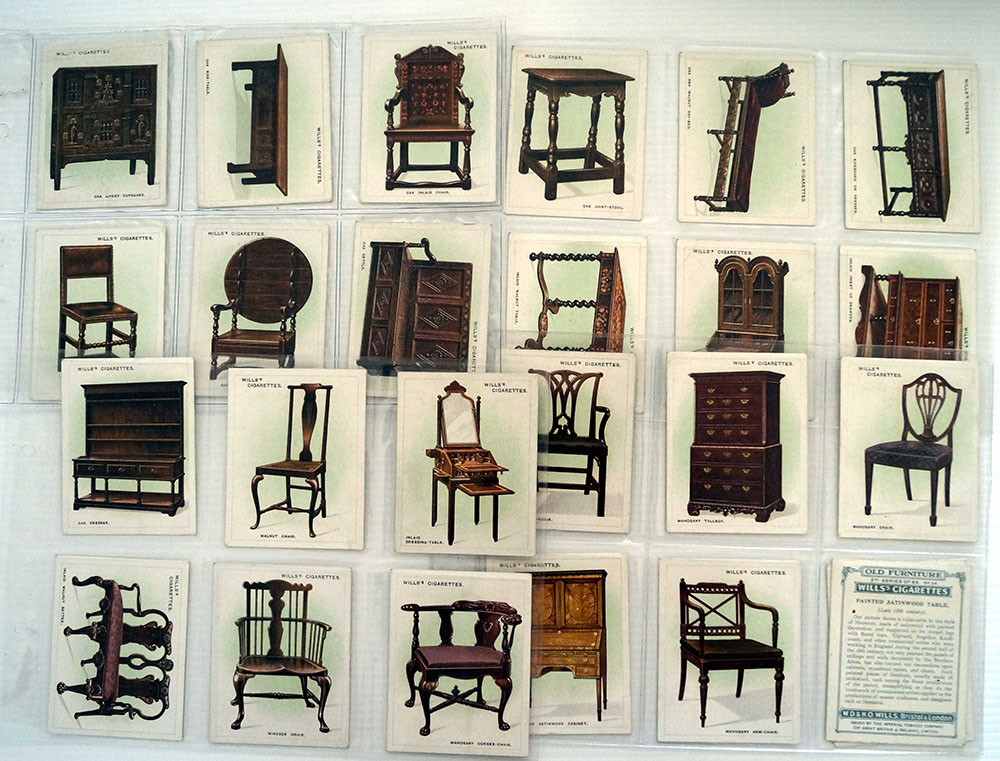 Old Furniture (Second Series)  Set of 25 cards (1924) at The Book Palace