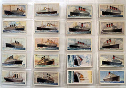 Full Set of 50 Cigarette Cards Merchant Ships of the World (1924) 