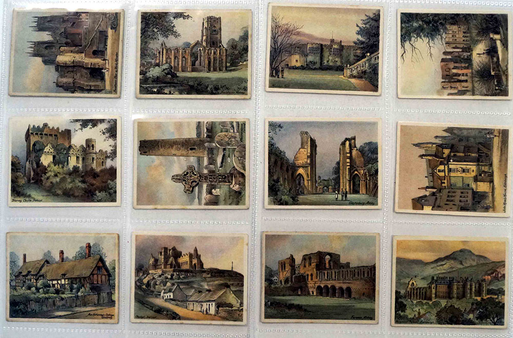 The Nation's Shrines: Full Set of 25 Cigarette Cards (1929) art by Architecture at The Illustration Art Gallery
