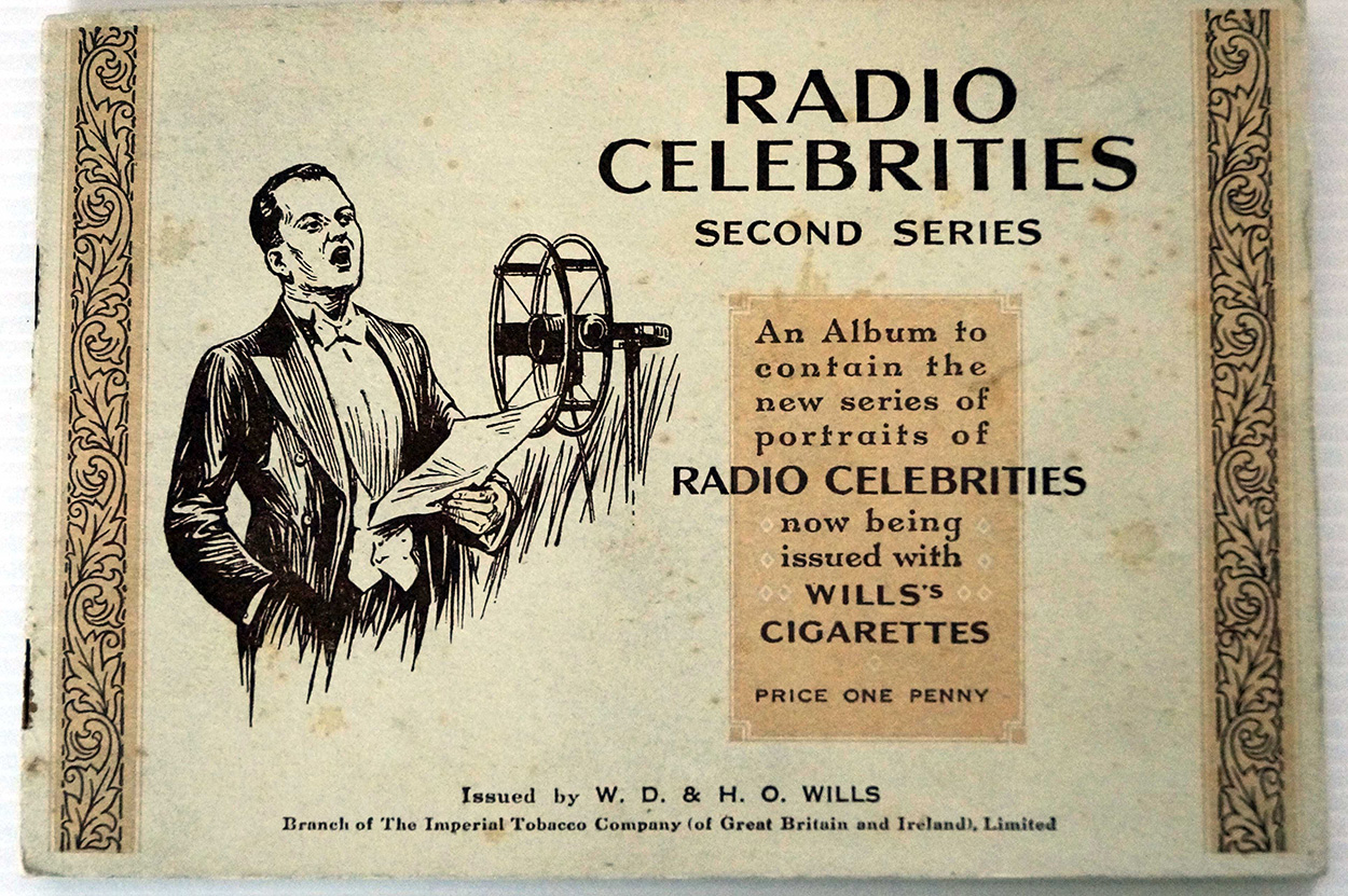 Radio Celebrities (Second series) Full set of 50 cards in Album (1935) art by Famous People at The Illustration Art Gallery