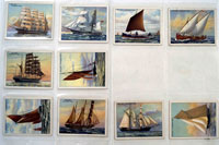Rigs of Ships: Set of 20 of 25 Cigarette Cards (1929) by Transport at The Illustration Art Gallery