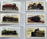 Full Set of 25 Cigarette Cards: Railway Locomotives (1980) 