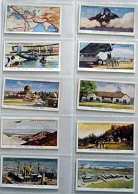 Cigarette cards: Empire Air Routes (Full set of 50) 1936 