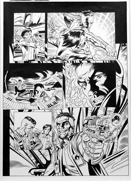 Doctor Who: Supernature Part 3 Page 5 (Original) by Mike Collins at The Illustration Art Gallery