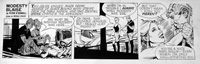 Modesty Blaise daily strip 5186 by Neville Colvin