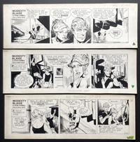 Set of 3 Modesty Blaise Strips from 'Garvin's Travels' 5189 - 5190 (Original)