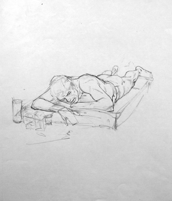 Modesty Blaise sketch 19 (Original) by Modesty Blaise (Neville Colvin) at The Illustration Art Gallery