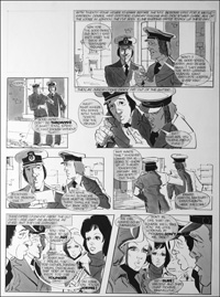 Doctor at Sea: Van Golf (TWO pages) art by John Cooper
