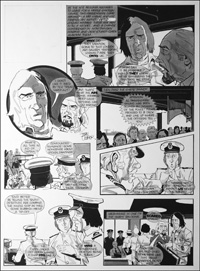Doctor at Sea: Smugglers (TWO pages) art by John Cooper