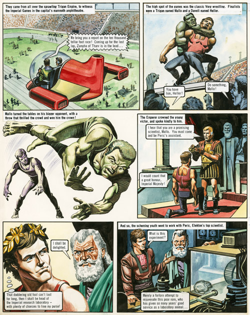 The Trigan Empire: Look and Learn issue 645a (25 May 1974) (Original) by Philip Corke at The Illustration Art Gallery