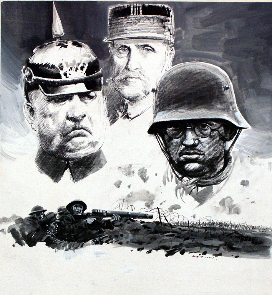General Erich von Ludendorff (Original) art by Other Military Art (Coton) at The Illustration Art Gallery