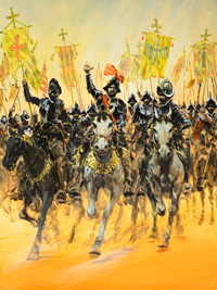 Conquistadors at the Gallop (Original)