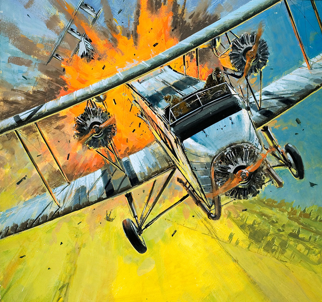 The Fatal Flight (Original) art by Graham Coton at The Illustration Art Gallery