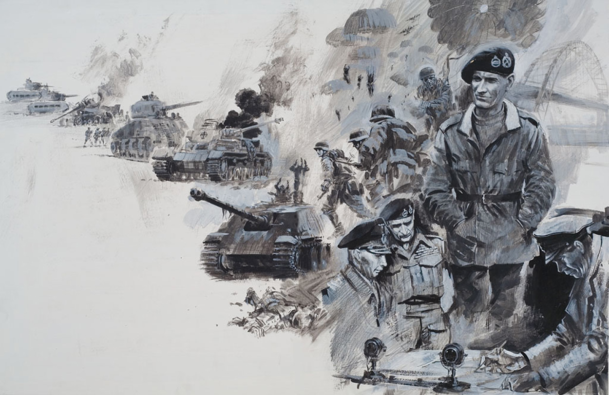 Montgomery of Alamein (Original) art by Other Military Art (Coton) at The Illustration Art Gallery