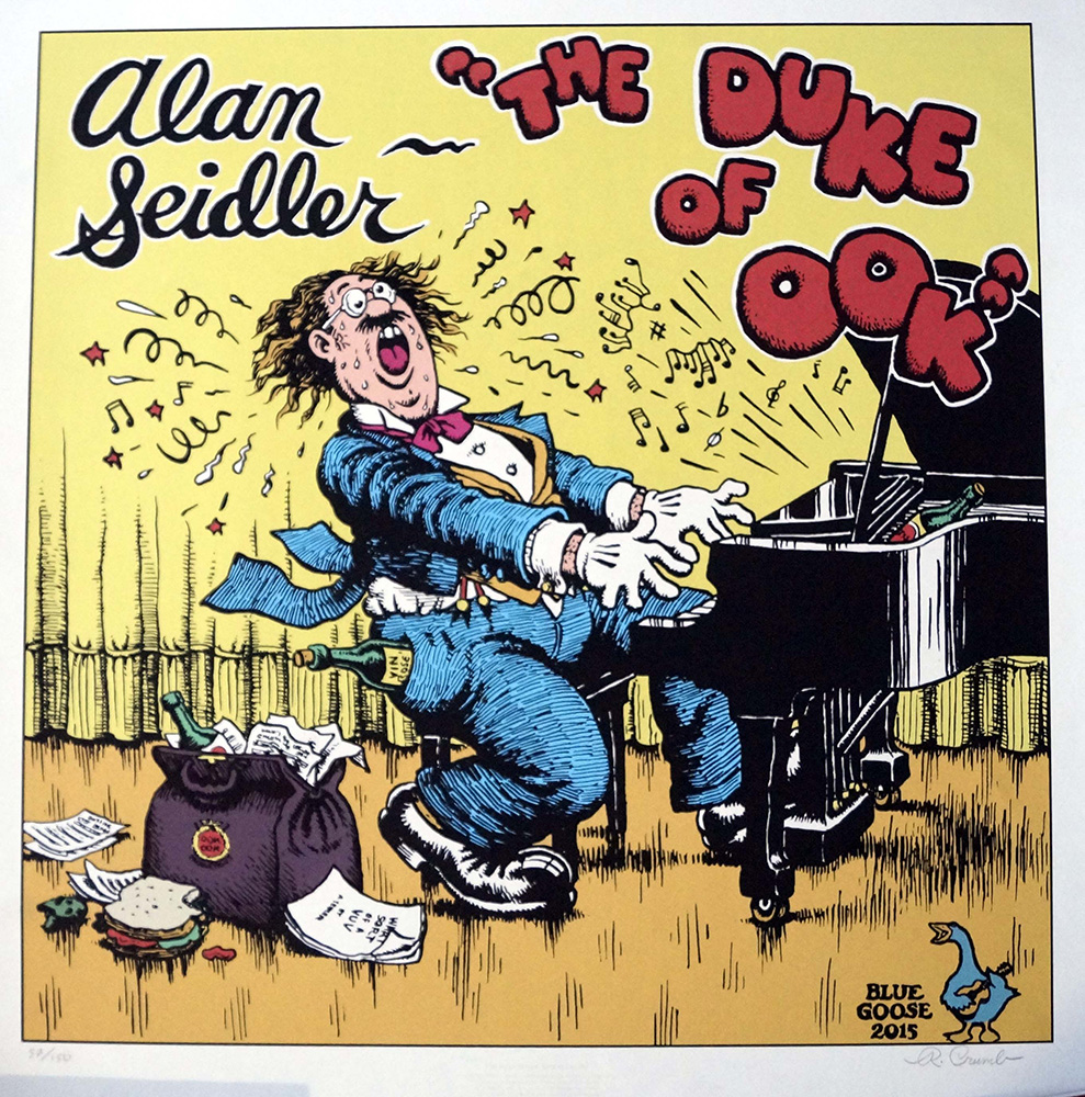 The Duke of Ook: Alan Seidler (Limited Edition Print) (Signed) art by Robert Crumb at The Illustration Art Gallery