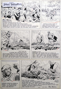 Prince Valiant - The Betrayal of Mordred art by John Cullen Murphy