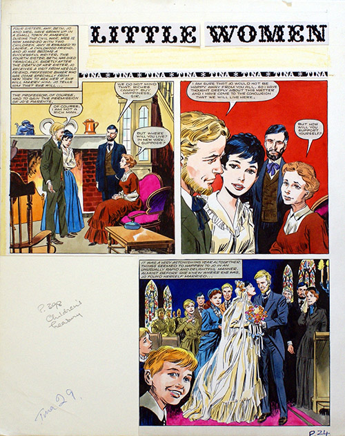 Little Women and Good Wives 30 (Original) by Gino D'Antonio at The Illustration Art Gallery