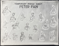 Disney's Peter Pan (Ozalid) art by Disney Studio