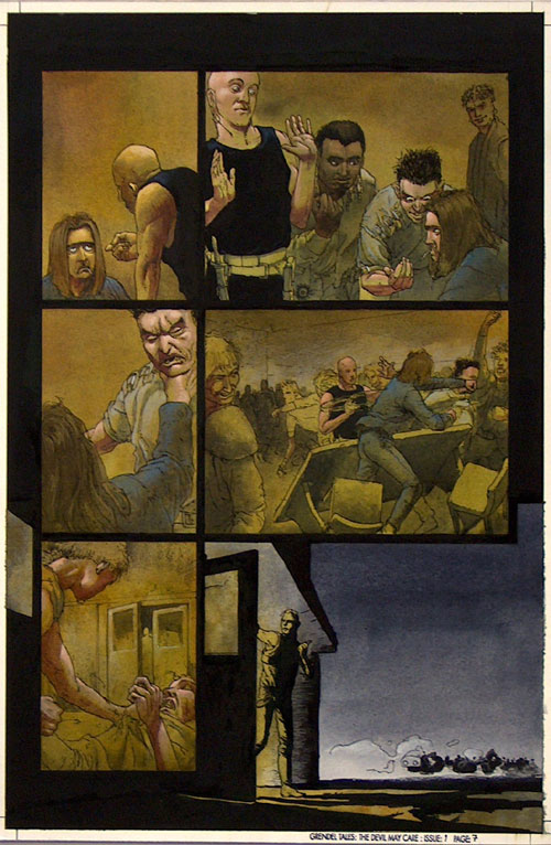 Grendel Tales 'Devil May Care' (Original) by Grendel (Doherty) at The Illustration Art Gallery