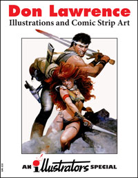 Don Lawrence: illustrations and comic strip art - an illustrators special by Edited and compiled by Steve Holland
