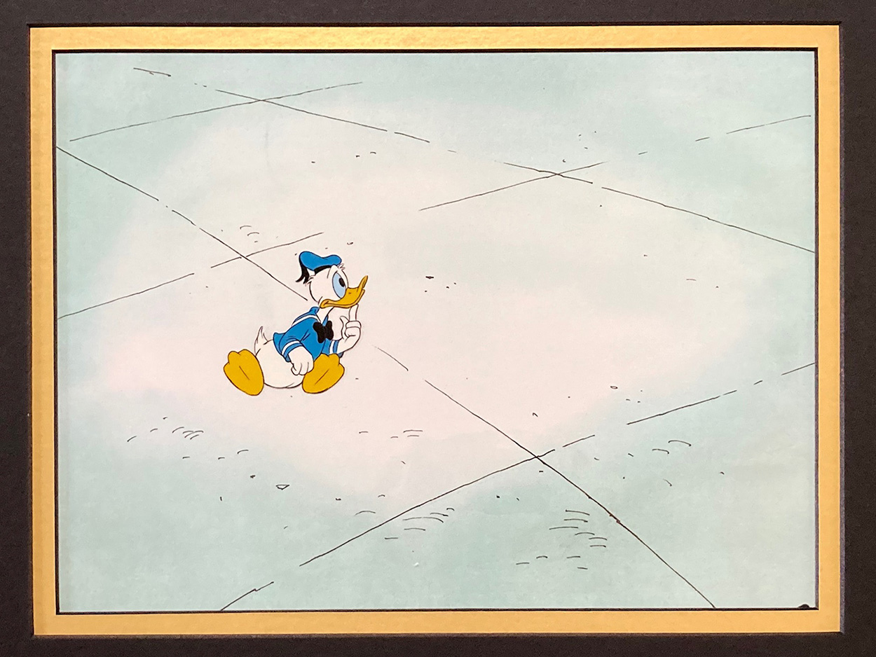 Donald Duck - Animation Cel (Original) art by Disney Studio at The Illustration Art Gallery