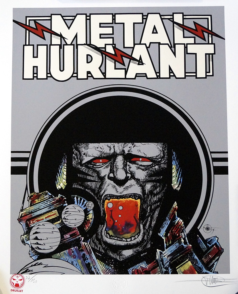 Metal Hurlant (Limited Edition Print) (Signed) art by Philippe Druillet at The Illustration Art Gallery