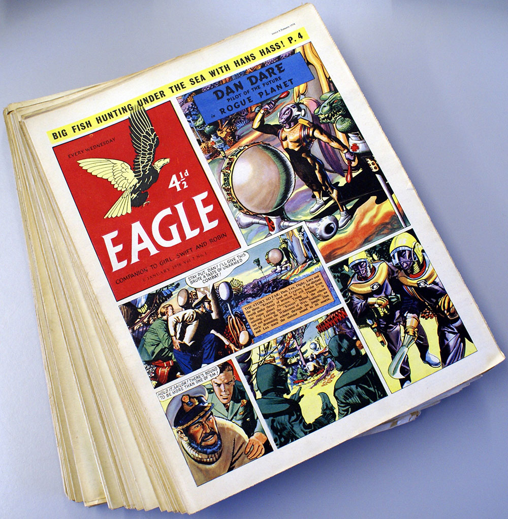 Eagle Volume 7 issues 1  52 (1956 missing issues 7, 43, 45) Fine art by EAGLE RARE COMICS at The Illustration Art Gallery