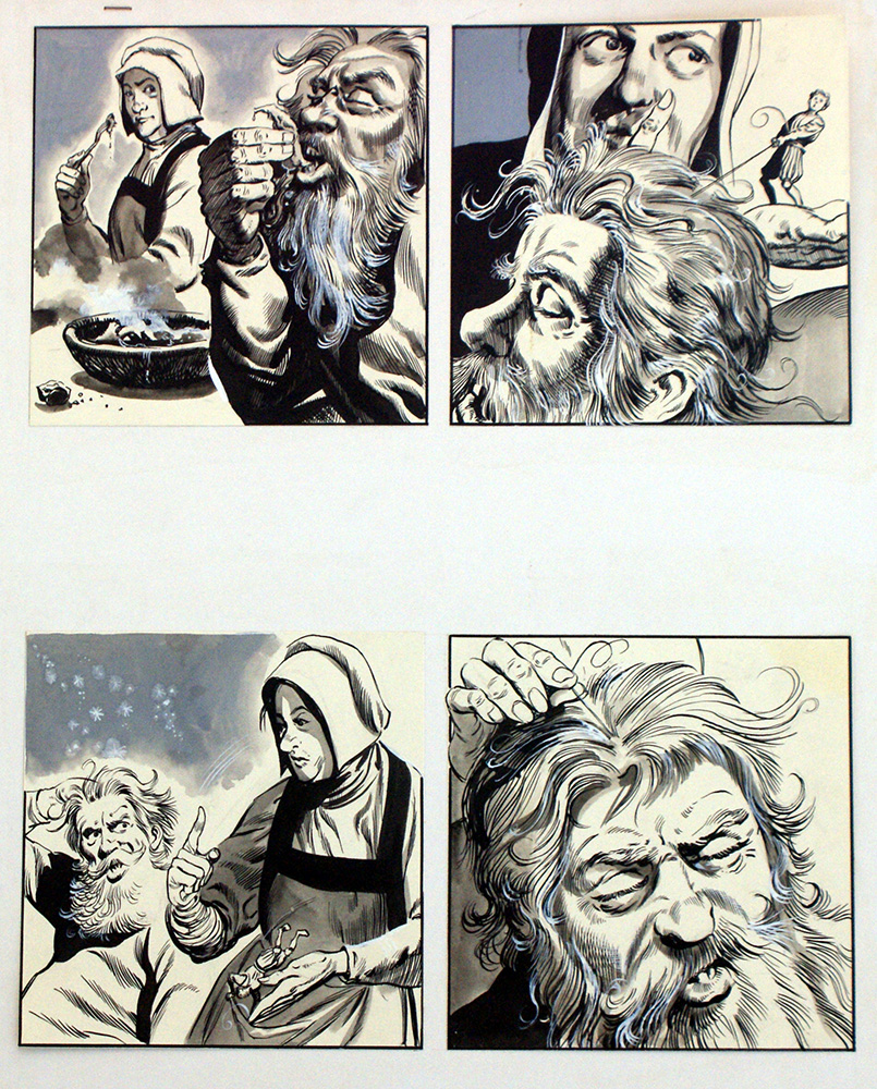 The Story of Lucky John 1 (Original) art by Gerry Embleton at The Illustration Art Gallery