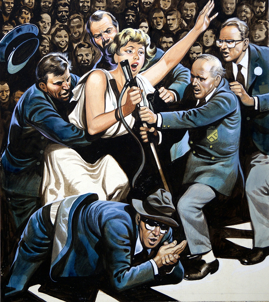 The Magic of the Olympics: World Peace (Original) art by The Olympics (Ron Embleton) at The Illustration Art Gallery