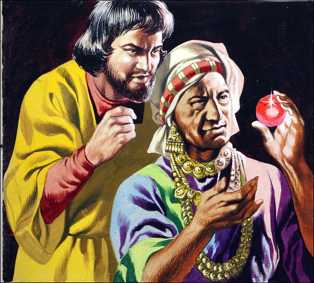 Marco Polo - The Ruby (Original) art by Ron Embleton Art at The Illustration Art Gallery