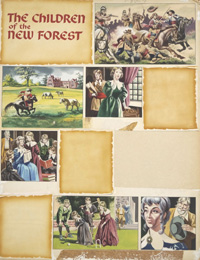 The Children of The New Forest - Page 1 art by Ron Embleton