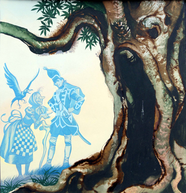 Three Soldiers: The Hollow Tree (Original) by Three Soldiers (Ron Embleton) at The Illustration Art Gallery