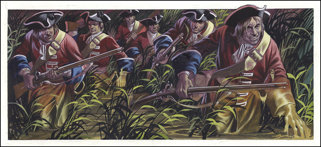 By Stealth (Original) art by The War of 1812 (Ron Embleton) at The Illustration Art Gallery