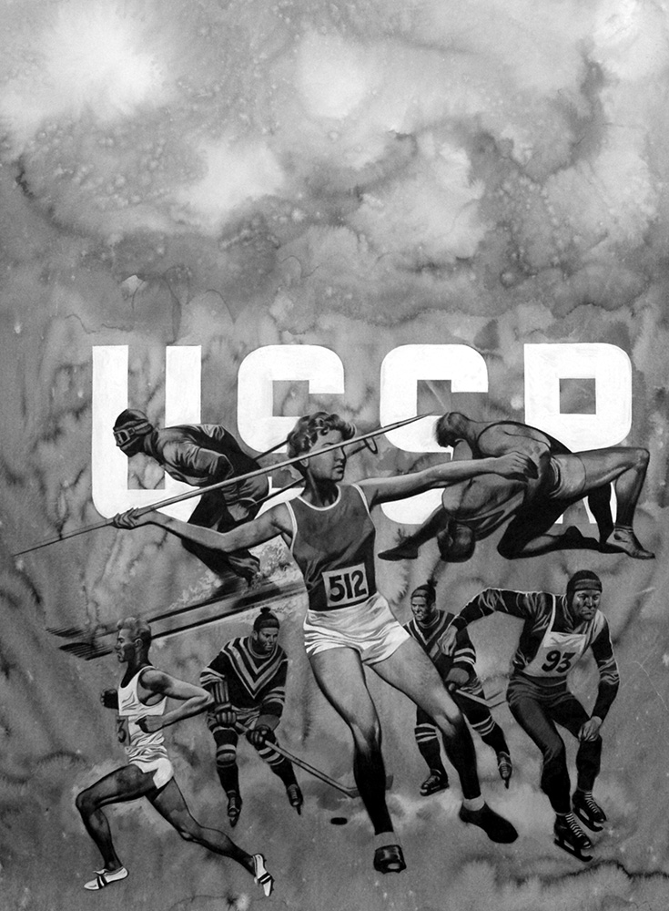 Moscow Olympics (Original) art by The Olympics (Ron Embleton) at The Illustration Art Gallery