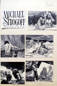 Michael Strogoff: The Courier Of The Czar art by Alfonso Font