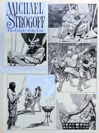 Michael Strogoff: Chief of the Tartars art by Alfonso Font
