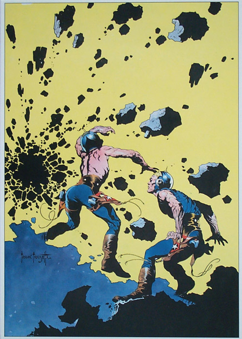 Famous Funnies #216 (Print) by Frank Frazetta at The Illustration Art Gallery