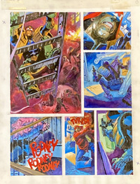 The Exterminator - 1 Judge Dredd Art Page from Prog 922 (Original)