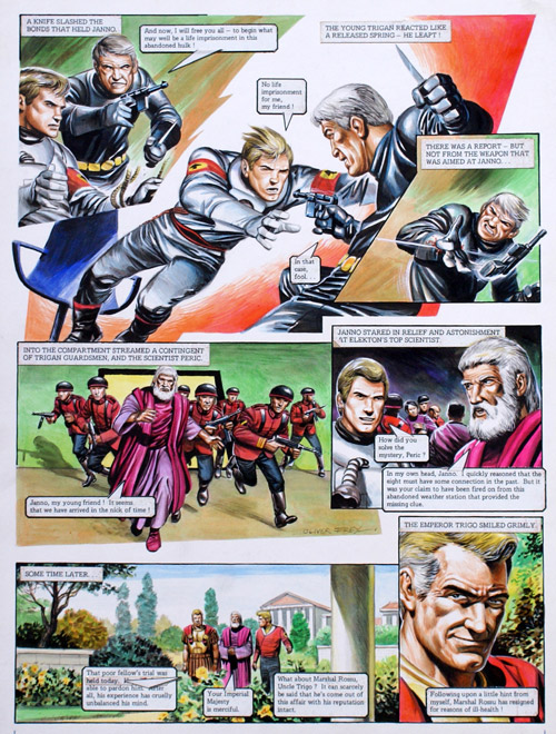 The Trigan Empire: Look and Learn issue 760 (Original) (Signed) by The Trigan Empire (Oliver Frey) at The Illustration Art Gallery