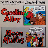 Gasoline Alley and Moon Mullin (vinyl record) by Comics & Magazines at The Illustration Art Gallery