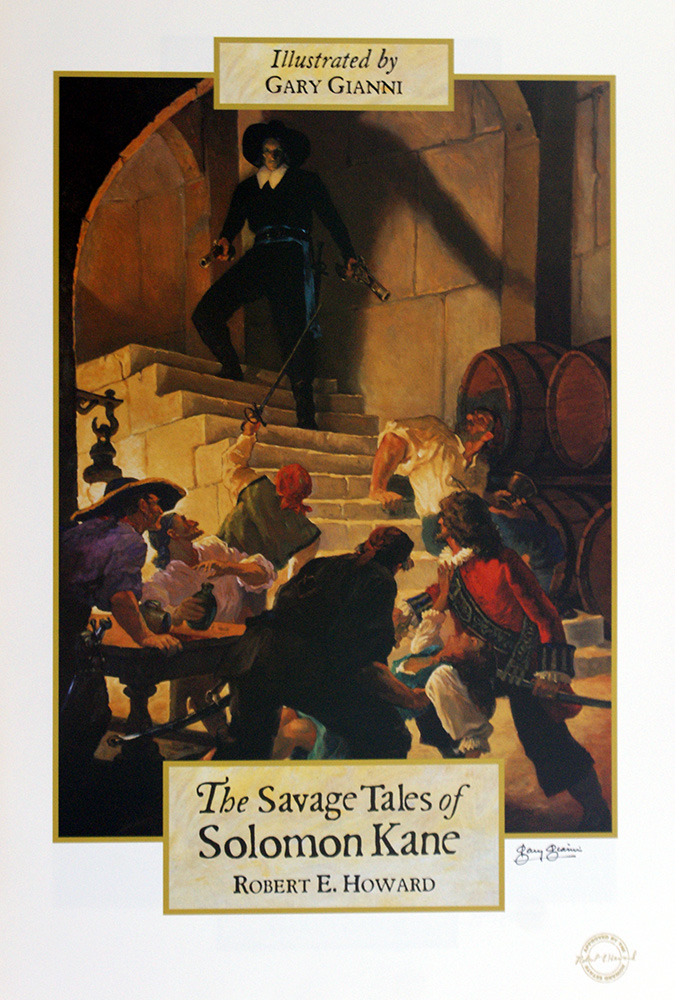 The Savage Tales of Solomon Kane 2 (Limited Edition Print) (Signed) art by Gary Gianni at The Illustration Art Gallery