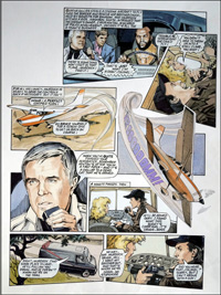 The A-Team: Sky-Jack (TWO pages) (Originals)