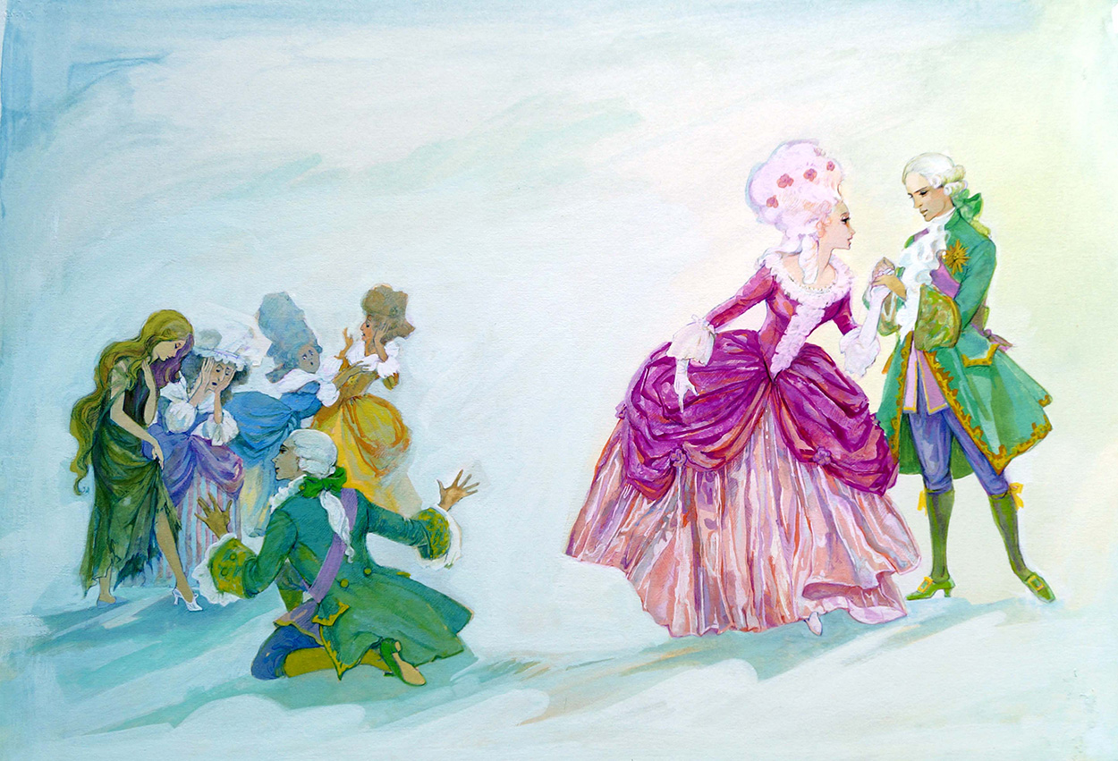 Cinderella - If The Shoe Fits (Original) art by Gwen Green Art at The Illustration Art Gallery