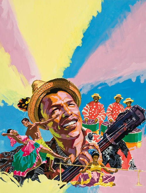 The Sugar Slaves (Original) by Harry Green at The Illustration Art Gallery