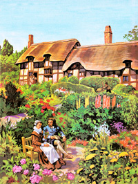 William Shakespeare and Anne Hathaway's Cottage (Original)