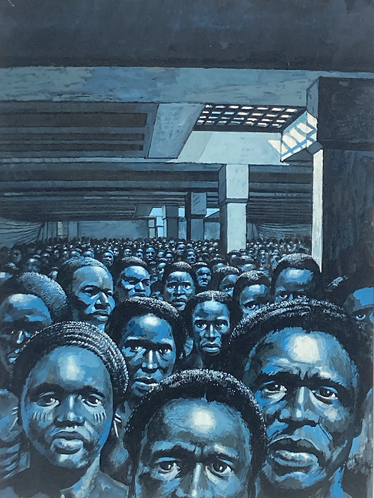 Slave Trade (Original) art by Harry Green at The Illustration Art Gallery