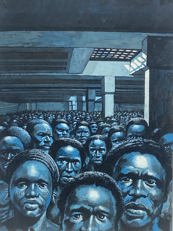 Slave Trade (Original) by Harry Green at The Illustration Art Gallery